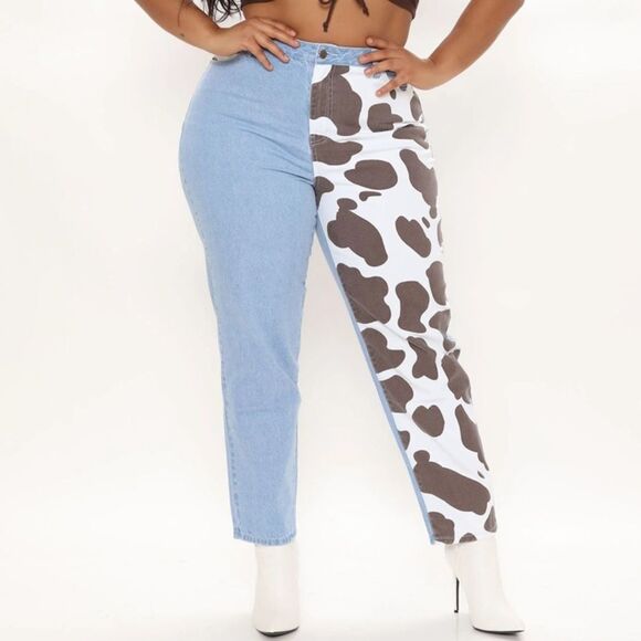 NWT Fashion Nova Mom Jeans - Picture 1 of 5